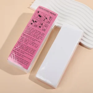 50pcs Hair Removal Wax Strips Skin Friendly Disposable No Hair Shedding Residue Free Cross Border Leg Hair Body Grooming