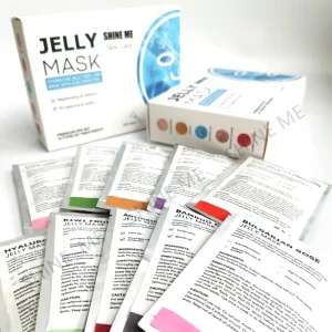 5pcs 10pcs Set Moisturizing Sleeping Mask Peel Off Flower Petals Modeling Mask Whitening Breast Jelly Mask Powder