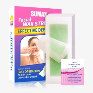 72 Strips Small Wax Paper for Women Facial Hair Removal