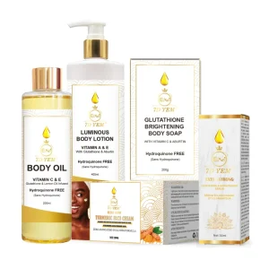 7D Brightening Body Care Set Skin Brighten and Nourish Five-Piece OEM ODM