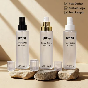 80ml 100ml 120ml Luxury Body Pump Lotion Bottle Cosmetic Packaging Spray Bottle for Styling Cosmetic Bottle