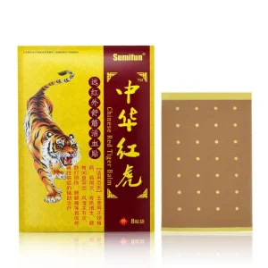 8PCS Chinese Red Tiger Plaster Pain Relief Patch Natural Herbs Muscle and Blood Activating Relieve Pain Patches