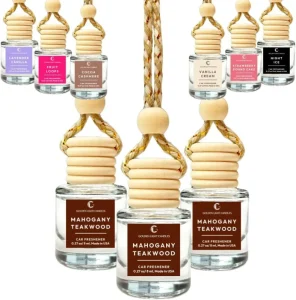 8ml Essential Oil Diffuser Car Air Fresheners Hanging Fragrance Oil Diffuser for Car