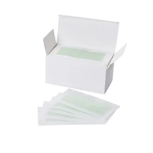 9×18 cm Hair Remover Wax Paper Depilatory Double Side Disposable Wax Strip
