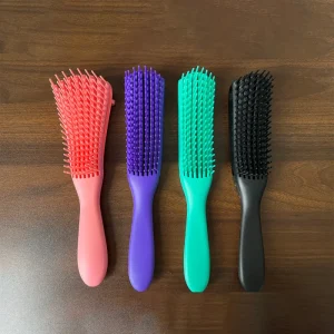 A802 Hollowed-out Root-Feeding Eight-Finger Massage Styling Air Cushion Dual-Purpose Hair Curling Airbag Comb