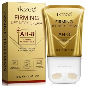 AH 8 Neck Firming Roller Cream 120g Tightening Lifting Peptide Complex Hydrating Smoothing Neck Care Moisturizer