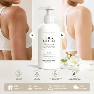 AHA Niacinamide Whitening Body Lotion Improves Uneven Skin Tone Texture Softening Rough Bumpy Moisturizing Body Lotion