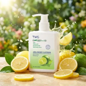 AHA Vitamin B5 Nicotinamide Silky Body Lotion 300ml Hydrating Whitening Body Lotion Moisturizing Brightening Body Lotion