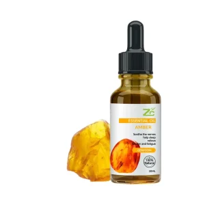 AMBER Essential Oil for Aromatherapy 100% Pure Organic Amber Oil for Skin Diffuser Perfume and Candle Making