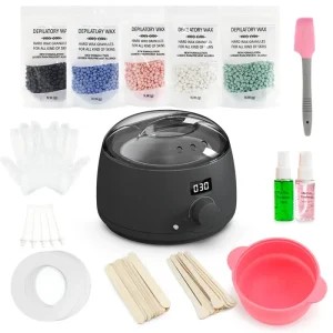 AX 400B Tool Smart Professional Warmer for Body 500ML Depilatory Skin Wax Machine Kit