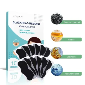 Activated Charcoal Blackhead Nose Strips Deep Pore Cleansing for Daily Before Makeup Facial Dating Skin Beauty