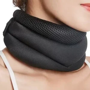 Adjustable 3 Section Neck Brace Sore Neck Relief Anti Phubbing Cervical Tilt Correction Support Home Office Hand Washable Warmth