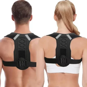Adjustable Home Office Sport Clavicle Spine Support Brace Neoprene Upper Back Neck Corrector Posture Correction Belt Protection