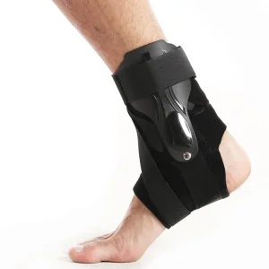 Adjustable Neoprene Ankle Foot Orthosis Brace for Plantar Fasciitis Lace up Orthopedic Ankle Support Wraps Protective Orthotic
