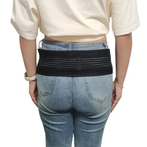 Adjustable Waist Back Pelvic Orthotic Support Belt Anti Slip Unisex Neoprene Sacroiliac SI Joint Hip Belt for Pelvis Pain Relief