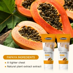 Aiooce Herbal Coconut Pawpaw Essence Natural Increase Lifting Tightening Big Beauty Breast Cream 60g