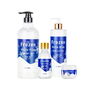 All english Frozen White Body Wash and Body Care Set Arbutin Moisturizing Body Lotion