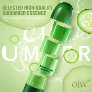 Aloe Cucumber Body Gel Deep Nourishing and Moisturizing Cool Body Care Refreshing Soothing Calming Skin in Oil Form