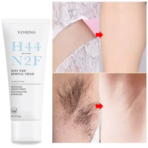 Aloe Vera Herbal Underarm Face Body Pubic Hair Removal Cream for Men Women Instant Painless Depilatory