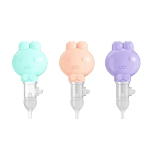 Animal Shaped Manual Nasal Aspirator for Babies Kids Friendly Baby Nose Care Vacuum Hand Pump Suction Cleaner