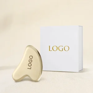 Anti Aging Beauty Products Skin Care Heart Gua Sha Tool Brass Face Massager Eye Massage Equipment