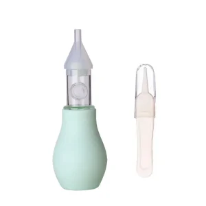 Anti Backflow Nasal Aspirator for Baby Hand Pressure Type Nasal Excrement Cleaner Clip for Nasal Obstruction Baby Supplies