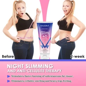 Anti Cellulite 4D Super Concentrated Hot Cream Fat Burn Gel Body Slimming Cream Fat Burning Anti Cellulite