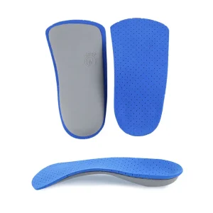 Anti Slip Shock Absorption EVA Flat Foot Orthotic Arch Support Half Insole EVA Arch Correction Heel Pad