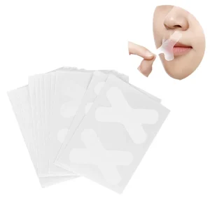Anti Snoring Hush Strips Nasal Breathing Mouth Tape for Sleeping Apnea Cotton Non Absorbent Disposable