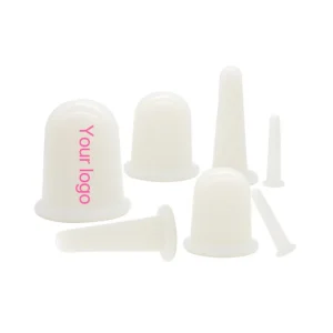 Anti aging Beauty Tool Food Silicone Facial Cupping Therapy Set Eye Face Vacuum Massage Cup Kit Silicon