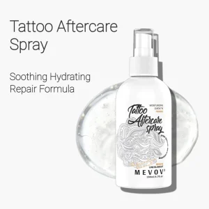 Antimicrobial Tattoo Aftercare for Rapid Recovery Skin Moisturizing Hydrating No Irritating Tattoo Aftercare Spray