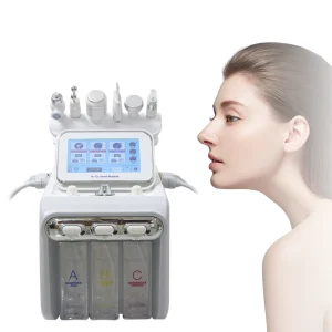 Aqua Hydra H2o2 Small Bubble Facial Care Ultrasonic Facial Cleaning Machine 8 Inch Color Touch Screen US