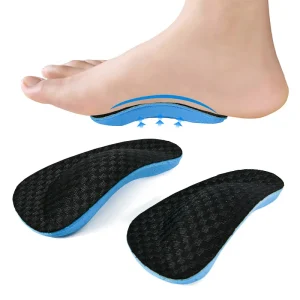 Arch Support Half Pad Shock absorbing Fasciitis Foot Valgus Flat Foot Corrective Insole