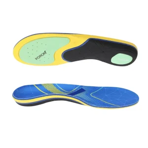 Arch Support Orthopedic Insoles Poron Pad Cushion for Flat Feet Sports Foot Care Anti Twist Insoles Orthotic Insoles
