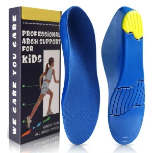 Arch Support Shoe Inserts Children Orthotics Shoe Insoles Thermoplastic Polyurethane Cushioning Flat Feet Plantar Fasciitis Feet