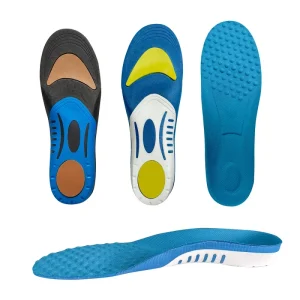 Arch Support Sports Insoles Correct Flat Feet Unisex Shock Absorbing Shoe Insert for Flat Feet Basketball Insoles Jump Higher
