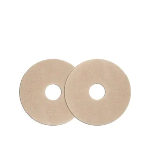 Areola Circles Silicone Scar Sheets for Breast Scar Care Clear and Skin Color