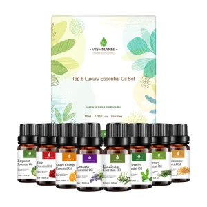 Aromatherapy Essential Oil Orange Lavender Tea Tree 100% Pure Cold Pressed Natural Organic Moisturizer for All Skin Types