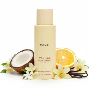 BARUBT Vanilla Hair & Body Mist 240ml Long Lasting Fragrance RevItUp Tech Water Based Spray Support Dropshipping Service