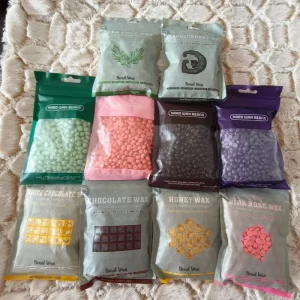 BELEZA Custom New Brand Painless Natural Professional Depilatory Smooth Wax Sugar Honey Hard Wax Beads