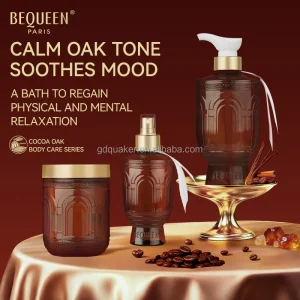 BEQUEEN Architecture Series Body Care Set Super Good Scent High Quality Sulfate Free Body Wash Moisture Lotion Alcohol Free Mist