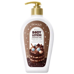 BIOAQUA Chocolate Cake Fragrance Body Lotion 400mL Hydrating Moisturizing Brightening All Skin Types Women