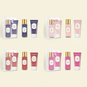 BODY PHI LOSOPHY 2Pcs Body Mist Splash Lotion Gift Set 60ML Deodorant Body Spray and 50G Whitening Lotion Set