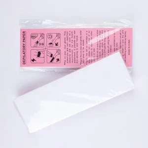 BQAN Low Price 20 Pcs Disposable Wax Strips Private Label Cloth Body Depilation Wax Paper