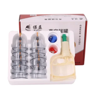 BY 12pcs 14 16 18 Chinese Medical OEM Body Vacuum Cupping Cups Sets Hijama Cups Therapy Massager Cupping Kit