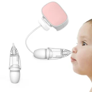 Baby Nasal Aspirator Adjustable Suction Nose Cleaner Safety Sanitation Nasal Tool for Newborn Infantile