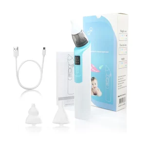 Baby Nasal Aspirator Baby Nose Cleaner for Newborns and Toddlers Silicone BPA Free