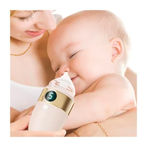 Baby Nasal Aspirator Electric Silicone Nose Cleaner with Intelligent Chip for Baby Care