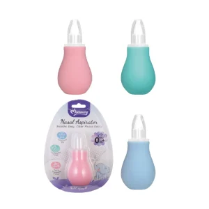 Baby Nasal Aspirator Gentle Silicone Nose Cleaner for Newborns & Infants BPA Free Food Grade Silicone