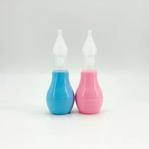 Baby Nasal Aspirators Food Grade Silicone Anti Reflux Nose Cleaners Hand Pressure